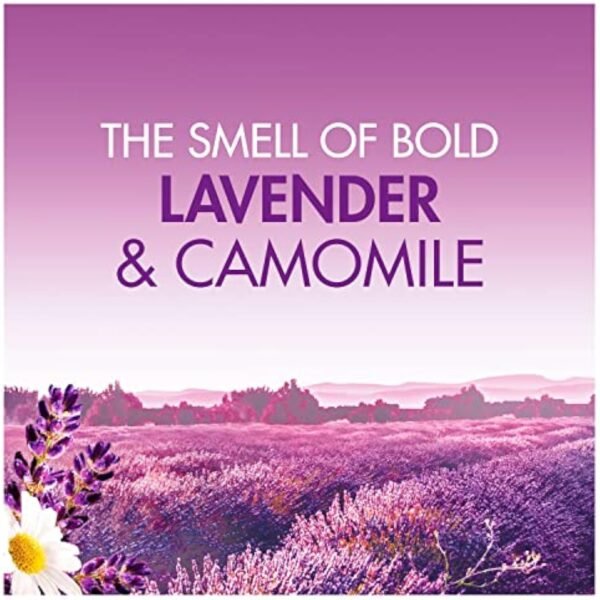 Bold All-in-1 Pods Washing Liquid Capsules Lavender & Camomile 108 Washes (54x2), Washing Detergent for Brilliant Cleaning with Built-in Fabric Softener